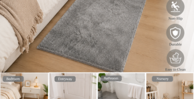 Cozy Small Fluffy Rug Decor Idea